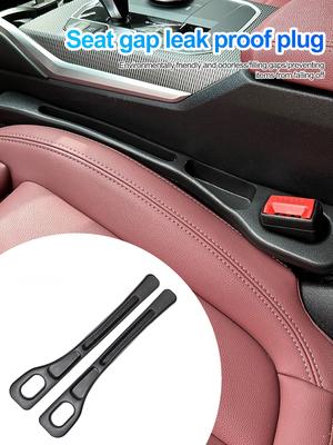 Tapón de costura lateral para relleno de hueco de asiento de coche, tira de relleno a prueba de fugas, accesorio universal para decoración interior de coche.