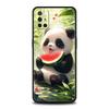 Cartoon Lovely Panda Phone Case for Oneplus 11 10T Nord N100 N10 10 7 8 9 9R 7T 8T N200 CE 2 9RT Pro 5G Silicone Cover Shell Bag