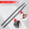 Front Windshield Silicone Strip Suitable For 2024 2025 Toyota Land Cruiser 250 1958 Prado LC250 Waterproof Window Sealing Strip External Refit