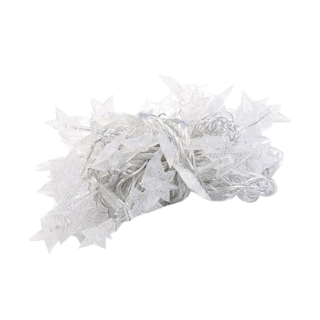 Star Shape String Lights Party Wedding Christmas Room Curtain Light Decoration
