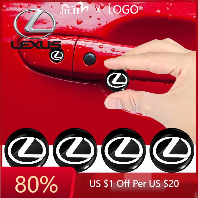 2026 Hot Interior Stickers Car Lock Keyhole Stickers Door Lock Protect Car Stickers For Lexus IS300H NX300H CT200H IS250 IS200 R