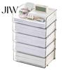Clear Plastic Storage Bin Paper Organizer Letter Tray, Acrylic Stackable Desk File Organizer, Office Supplies Holder Sorter for Documents, Files,