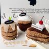 Multicolor Afternoon Tea Plush Doll 10cm-13cm Plush Doll Toy Creative Dessert Doll  Home Decoration