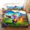 3D Print Spyro Reignited Trilogy Cartoon Game Bedding Set Single Twin Full Queen King Size Bed Set Adult Bedroom Duvetcover Set