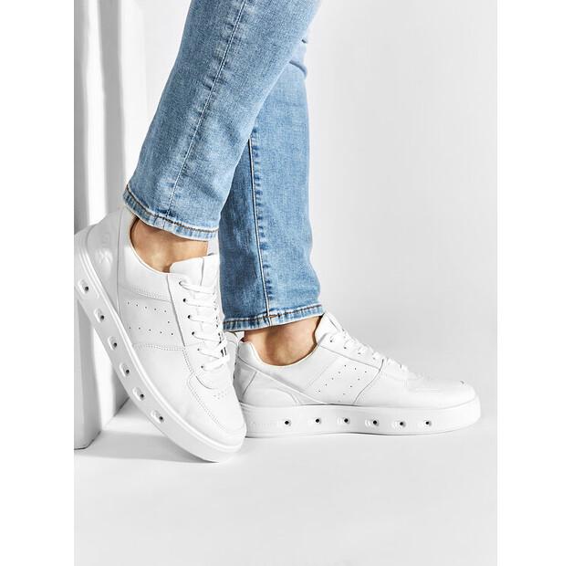 Мужские кроссовки ECCO Street 720 m gore-tex 52081401007 белые