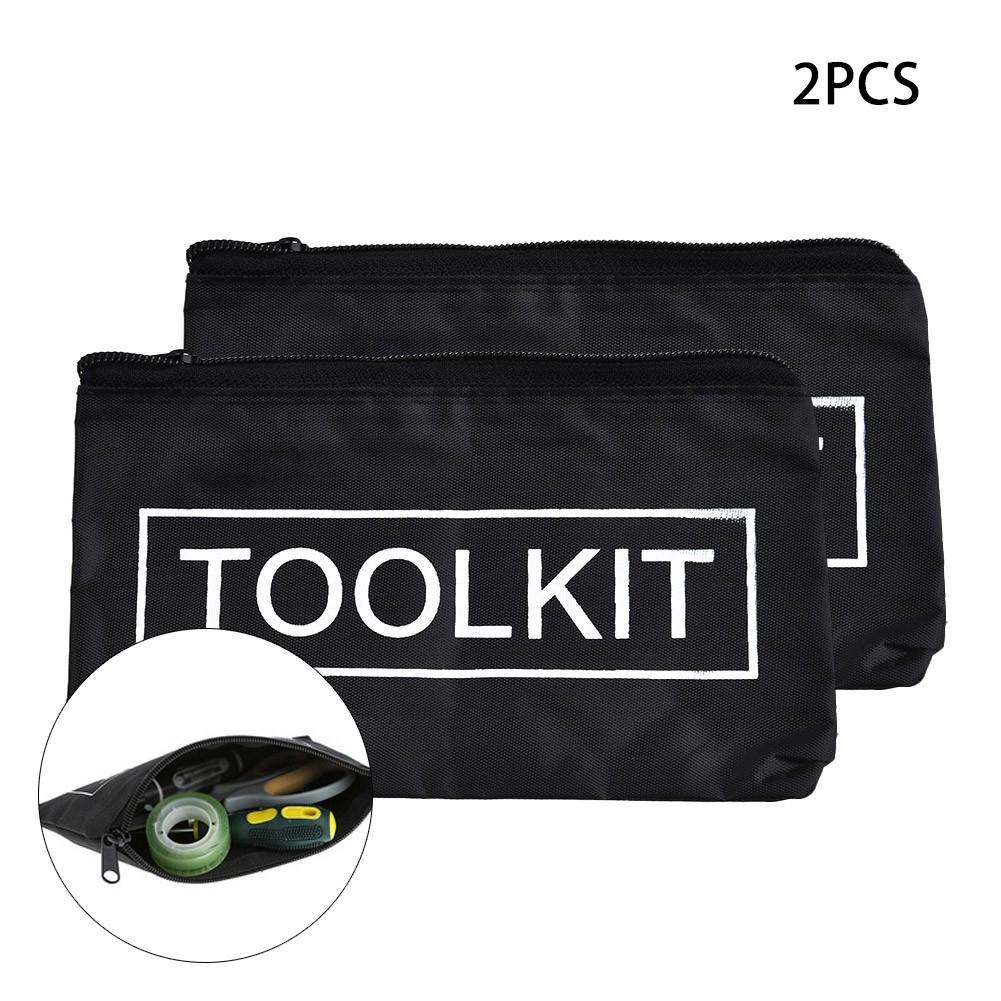 

Zipper-Storage Tool Bag Pouch Electrician Organize Small Parts Hand Plumbers Top