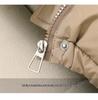 Women's 2026 Trendy Stand Collar Hooded Down Jacket - Short, Thickened, Warm, Petite Outerwear