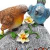Realistic Bird Statue Resin Outdoor Garden Decoration Welcome Sign Sculpture For Garden Yard Lawn Decoration Gift
