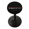Non-slip Fleece Round Swivel Stool Cover Stretch Washable Bar Chair Protector for Home Coffee Shop Pub Counter Seats