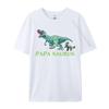 Papasaurus Tshirt Premium Cotton Men Tops T Shirt VALENTINE DAY T Shirt 2024 Newest Fashion Tops Shirts