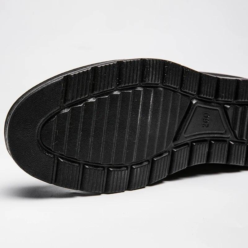 Мужская мягкая кожаная обувь — фото 3