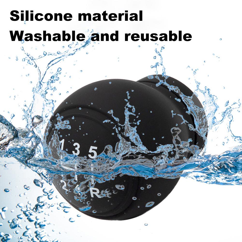 Car Silicone Shift Handle Cover Non-slip Grip Cover Knob Silicone Protective Cover, Dustproof And Waterproof Handle