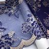 (2 Colors) 21cm wide Elastic Lace, Knitted Stretchy Lace Fabric for Lingerie, Bra, Underwear, Garment, Sewing & Crafting