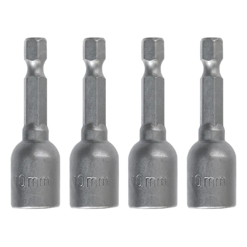 

6-13mm Socket Magnetic Nut Screwdriver 1/4in Hex Electric Drill Bit Magnetic Nut Driver Socket Hexagonal Socket Head