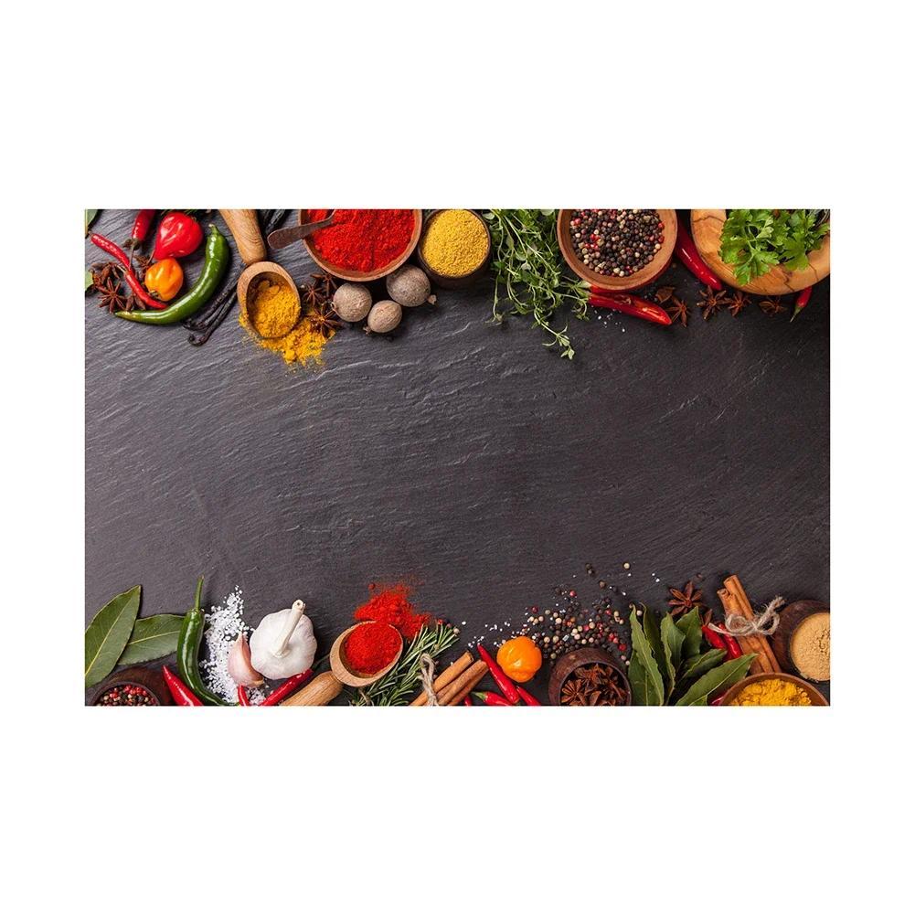 Kitchen Posters Grains Spices Spoon Peppers Canvas Painting Wall Art Modern Food Picture Restaurant Decor Nordic Home Decoration