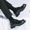 Men’s Oxford Shoes Street Style Leather Shoes Men Tuxedo Punk Thick Sole Height Increase Party Dress Shoes Plus Size