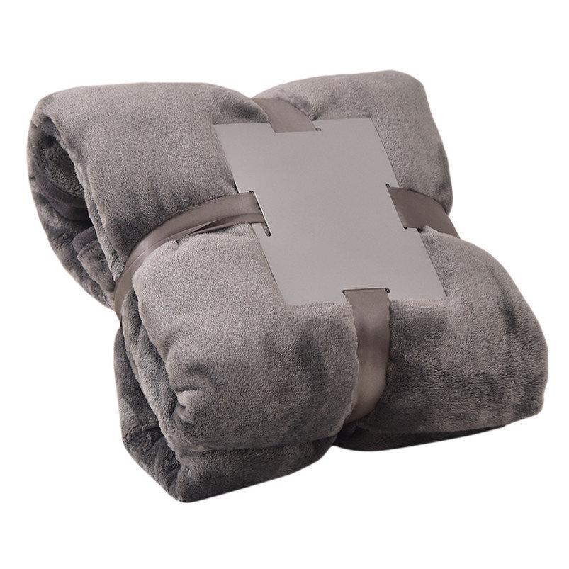 Beds Cover Mat Soft Flannel Blanket Cover Blankets Plush Thicken Car Bed Children Blanket