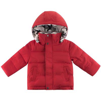 Children's 2024 Winter Coat: New Korean Style Reversible Cotton Jacket for Boys