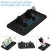 Car Silicone Pads Car Pad Holder Cell Phone Mount Cradle Dock for Smartphones, GPS, Glasses