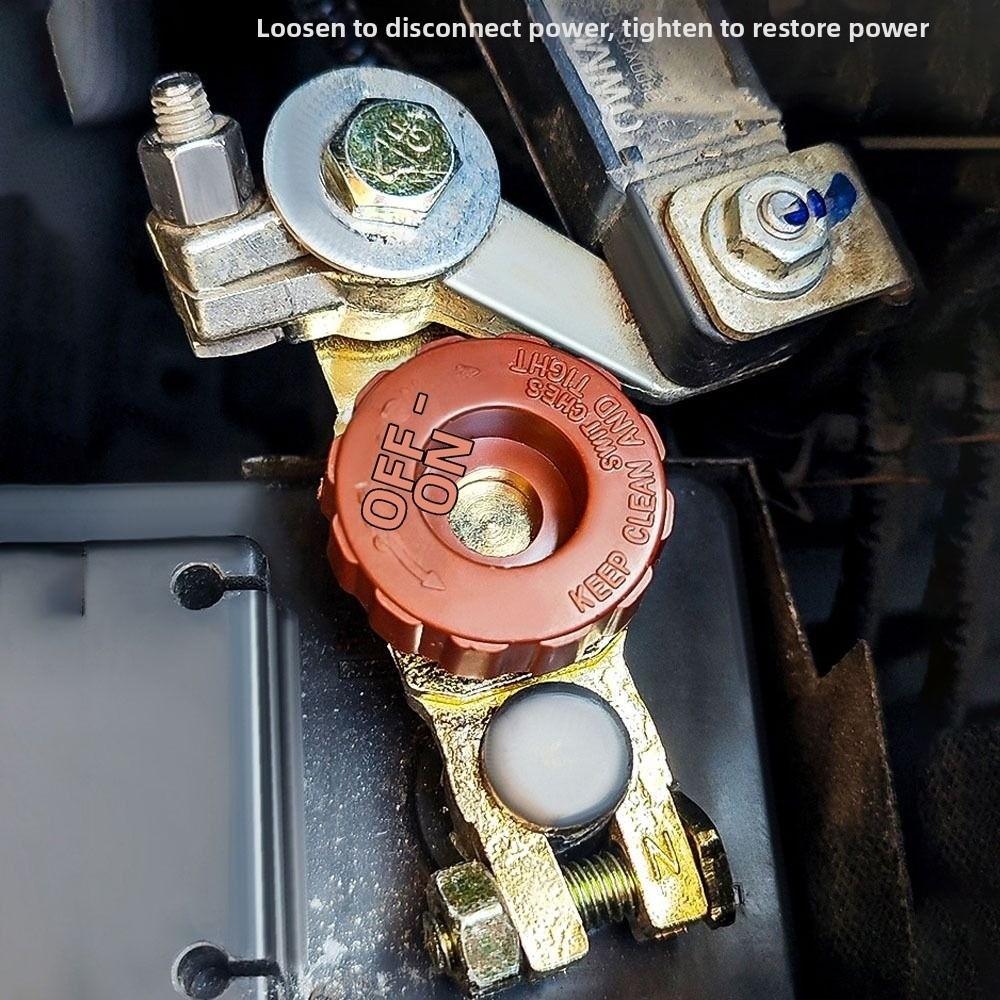 Quick Cut-off Switch Battery Disconnect Isolator Cut Off Switch Protector  Automotive Accessories