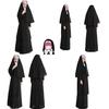 Adult Halloween Costume Cosplay Nun Outfit For Stage Performances L Xl)