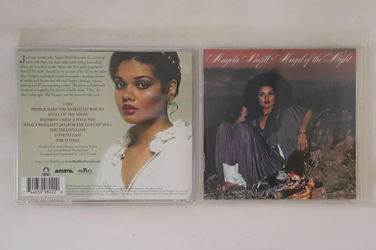 

CD ANGELA BOFILL Angel Of The Night 74465998022 BUDDHA RECORDS 2001 US SoulFunk Used