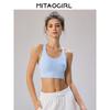 Mitaogirl Kendall Style Beauty Back Exercise Underwear Women's Outwear Bra Running Tops Fitness Yoga Wear Vest