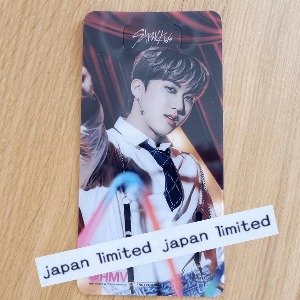 STRAY KIDS JAPAN CIRCUS OFFICIAL PHOTO CARD A B STANDARD FC ver. TOWER RECORDS HMV FC UNIT STAY