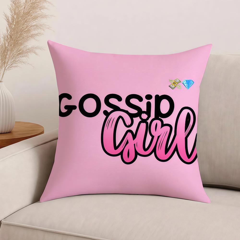 

TV Show G-Gossip G-Girl Pillow Case Office Cushions Suitable For Sofa Car Bedroom Decorative Cushion Cover 12x12Inch