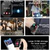 New 512M Memory Smart Watch With Camera Video Recording Health Monitoring Sports Fitness Bluetooth Call Waterproof Smartwatch