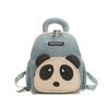 Panda Letter Shaped Backpack Childrens Cartoon Bag Detachable Strap Shoulder
