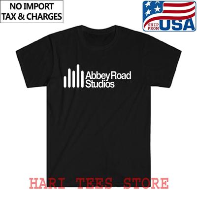 Abbey Road Studios Herren Schwarz Größe S-5XL