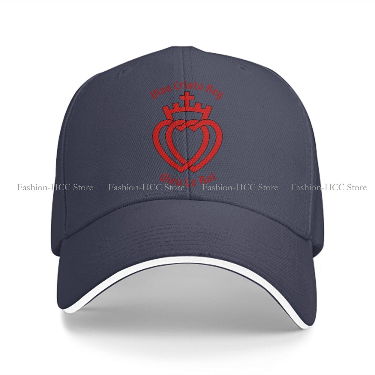 

Pure Color Dad Hats FSSP ICK SSPX Sacred Heart Viva Cristo Rey Hat Sun Visor Baseball Caps Jesus God Cross Peaked Cap One Size
