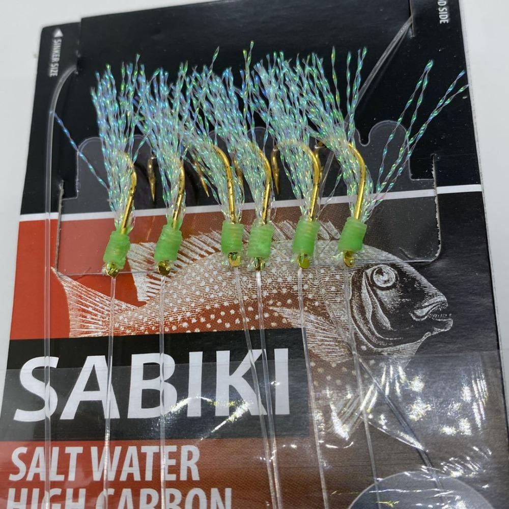 With Barb Lunker Sabiki Lure Luminescent Fishing Sabiki Rigs Mullet   Sea Fishing Tackle