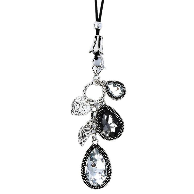 Pearl Long Necklace Sweater Chain Jewelry Necklace Women'S Simple Jewelry