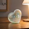 Friendship Appreciation Presents Heart Ornament with Heartwarming Message, Best Friend Decorative Personalized Gifts for Besties Keepsake, Acrylic