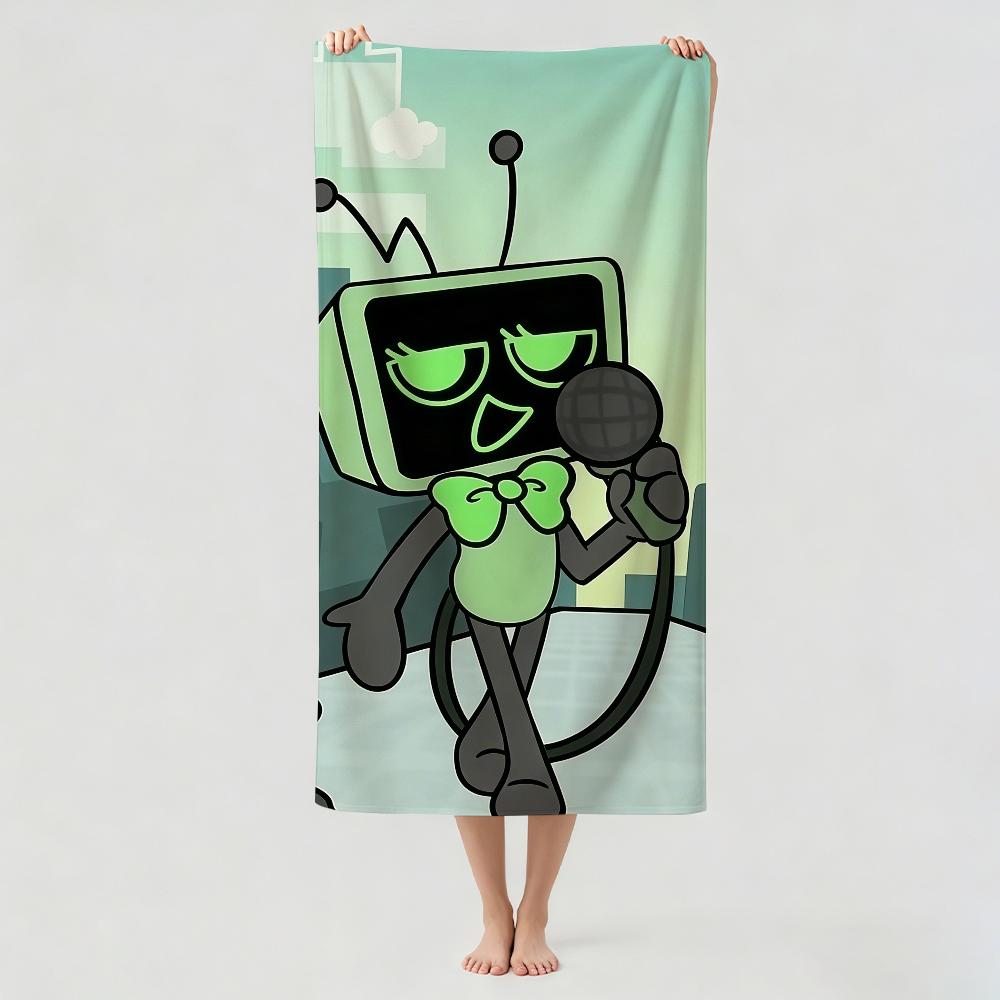 Cartoon Cute D-Dandys W-world Towel Drying Bath Towel Applicable To Light Swimming Camping Yoga Beach Out