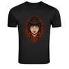 Ornamental Geisha Portrait Japanese Art Graphic T-Shirt