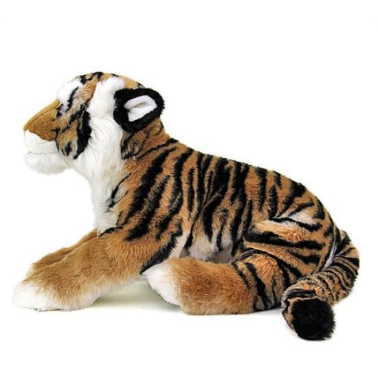 Carolata Amur Tiger Plush Toy Animal Realistic Animal Toy Doll Gift Present Birthday Christmas Present (Tiger Parent/Realistic Family/Soft Touch)