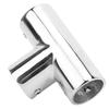 4-Way Round Base Handrail Fitting for Boats, 25mm Inner Diameter, Stainless Steel, 4-Way Pipe Fitting, Boat Hardware Accessory