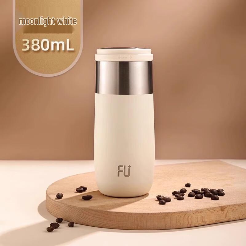 Fuguang Ceramic Lined Portable Insulated Travel Mug