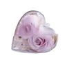 DIY Preserved Flower Keychain & Car Pendant Set with Acrylic Ball & Pearl Chain