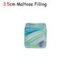 Needoh Beautiful Gradient Marbling Swirl Pattern Fidget Pinch Toy Maltose Anxiety Relief Ease Mental Strain Desk Accessory Gift