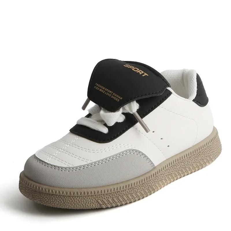 

Детская спортивная обувь для девочек, весна-осень, повседневная детская теннисная обувь, школьные нескользящие детские модные кроссовки для бега, для активного отдыха, универсальные 21 бежевый