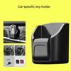 Double Car Key Storage Box with Detachable Hook Not Shake Design Easy To Clean Key Keeper Box for Dashboard Organization