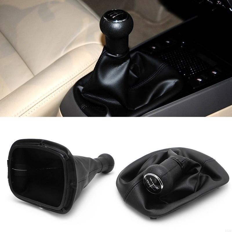 2025 New 5 Speed Gear Shift Knob Gaitor Boot PU Leather