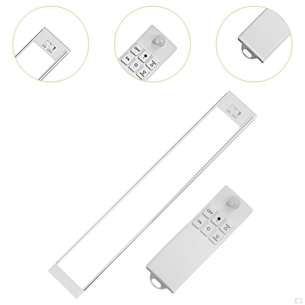 Battery-Powered Under Cupboard Light with Remote for Indoor Use In Closet And Hallway