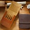 Fountain Pen Case Men Women Holder Pouch Retro Box Boys Girls School