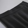 Large Size High Waist Slim Black A-Line Skirt for Women