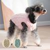 Vestiti in peluche per animali domestici: Carino Gilet in Pile Double-Face per Cani e Gatti - Extra Caldo e Resistente al Freddo per Autunno e Inverno
